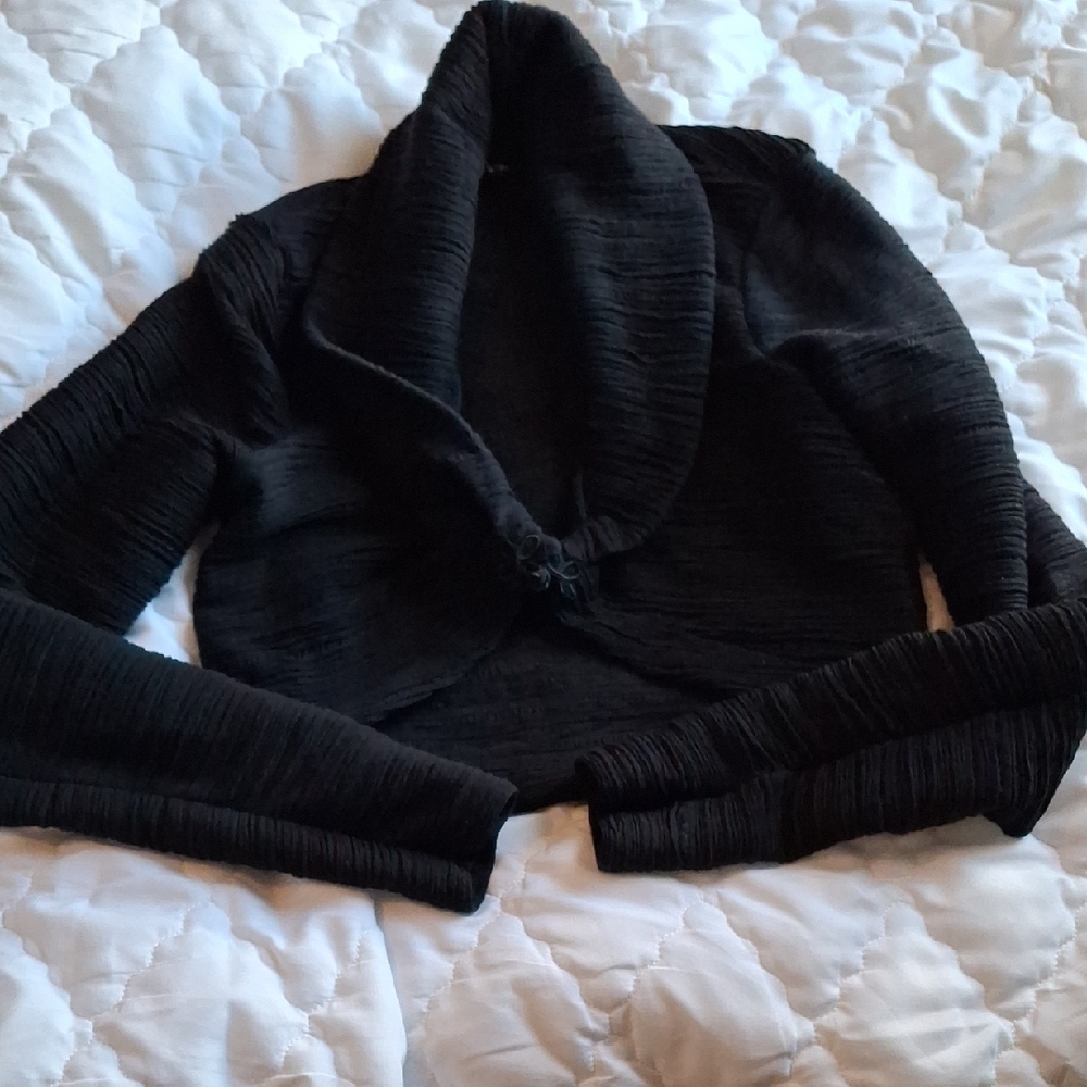 Wolford Black Cape Jacket
